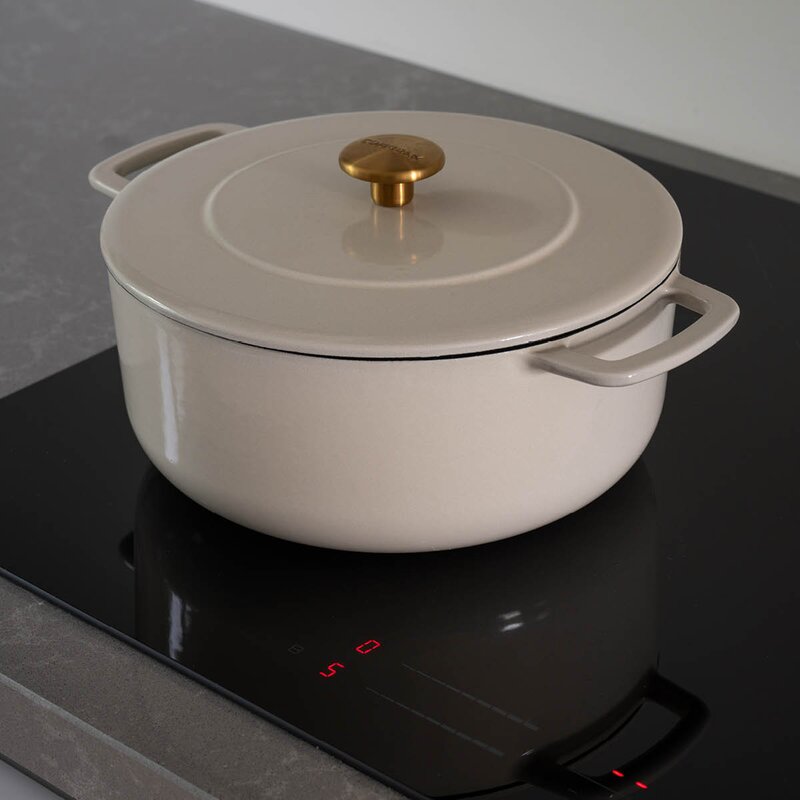 Combekk Støpejernsgryte 24 cm 3,8L sand