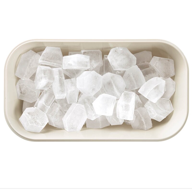 Lékué Ice Box isform og isboks for isbiter svart