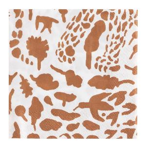 iittala Oiva Toikka Collection serviett 33x33 cm cheetah brun