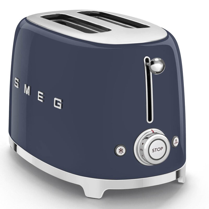 SMEG Brødrister TSF01 2 skiver navy blue