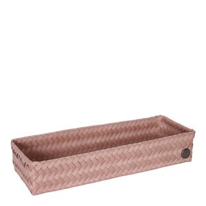 Handed By Fit lang oppbevaringskurv 39x12x7 cm copper blush