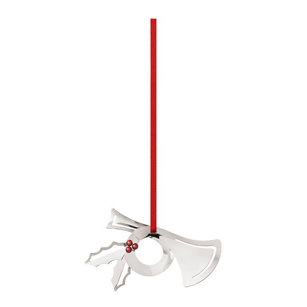 Georg Jensen 2026 juleornament horn 4,8 cm sølv