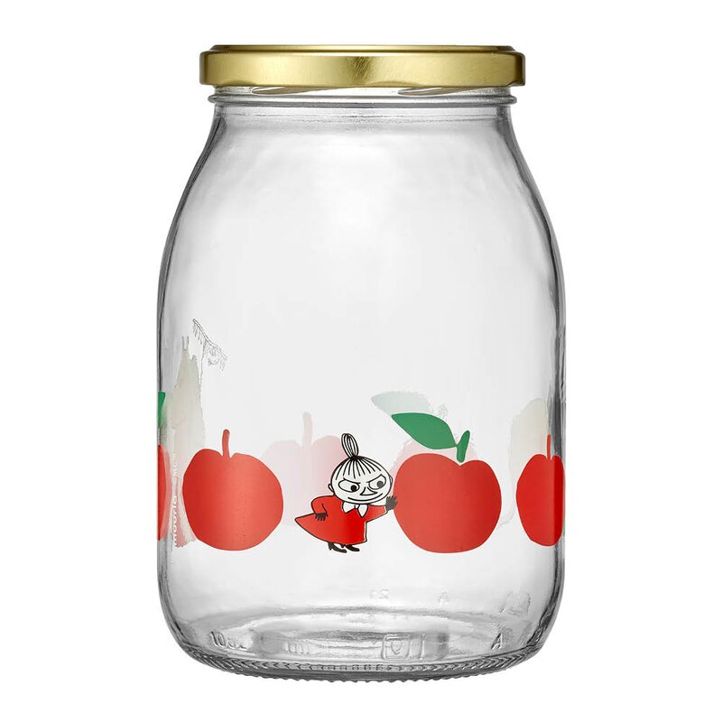 Muurla Mummi glasskrukke 1L Glade Epler