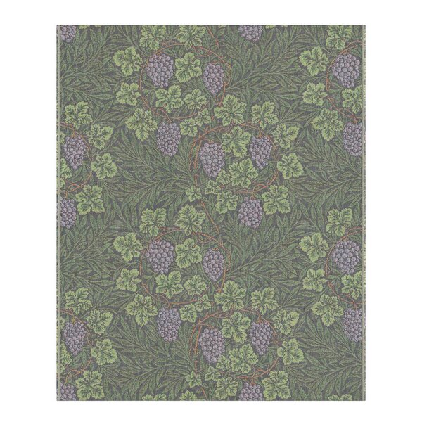 Ekelund William Morris Vine pledd 140x170 cm grønn