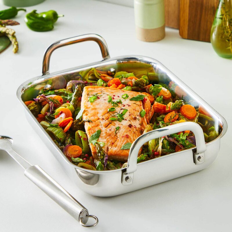 Tefal Emotion ovnsform liten 29x21 cm rustfritt stål