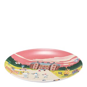 Modern House Bukkene Bruse tallerken 22,5 cm skogens ro rosa