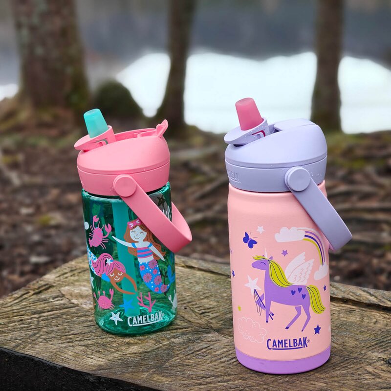 Camelbak Thrive Flip Straw Kids drikkeflaske 0,4L mermaid friends