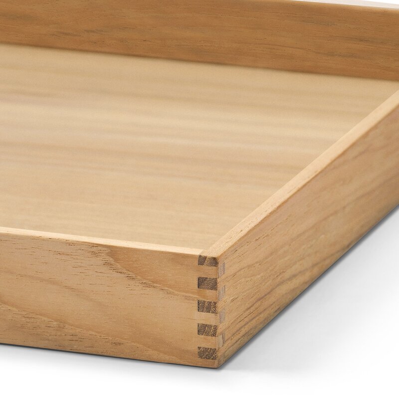 LIND DNA Even teak brett 36,4x46,6 cm nupo clay brown