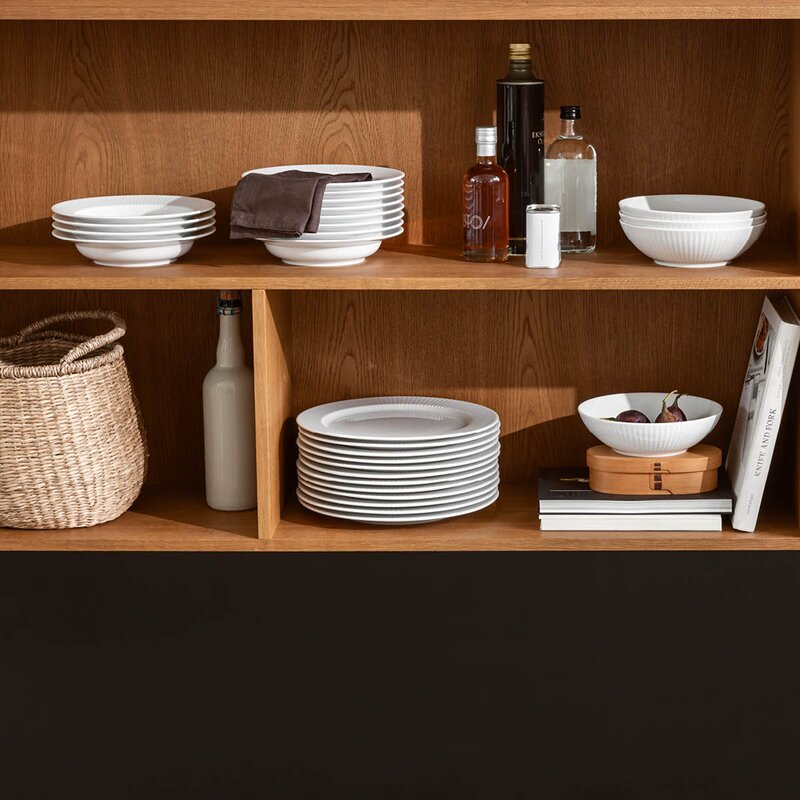 Eva Trio Legio Nova dyp tallerken 22 cm hvit