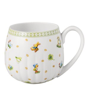 Villeroy & Boch Easter Delight krus 35 cl hvit/grønn