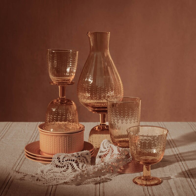 Rörstrand Swedish Grace glass 37 cl 2 stk Jubilee