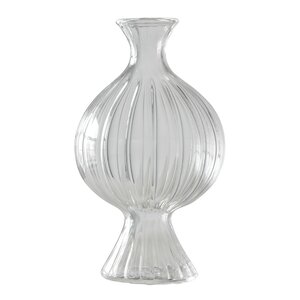 Tell Me More Como ripple vase 13 cm klar