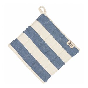 Fondaco Amalia grytelapp 23x25 cm marineblå