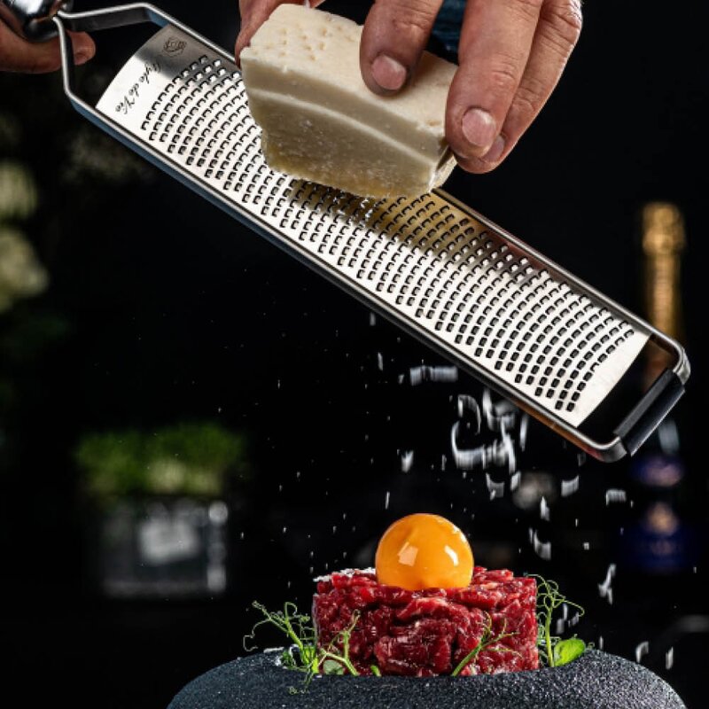 Laguiole Style de Vie Rivjern zester 41,4 cm svart