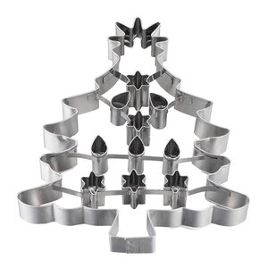 Modern House bAYk pepperkakeform 20 cm juletre