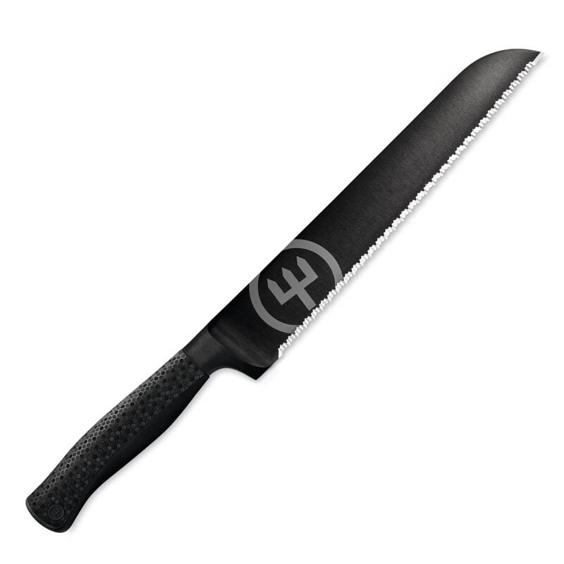 Wüsthof Performer brødkniv 23 cm dobbelttannet svart
