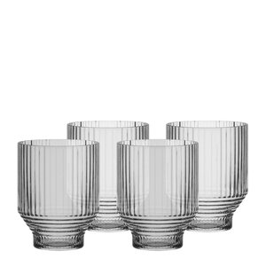 Kosta Boda Pavilion Lowball glass 30 cl 4 stk