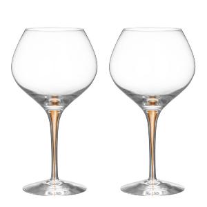 Orrefors Intermezzo Bouquet vinglass 70 cl 2 stk gull