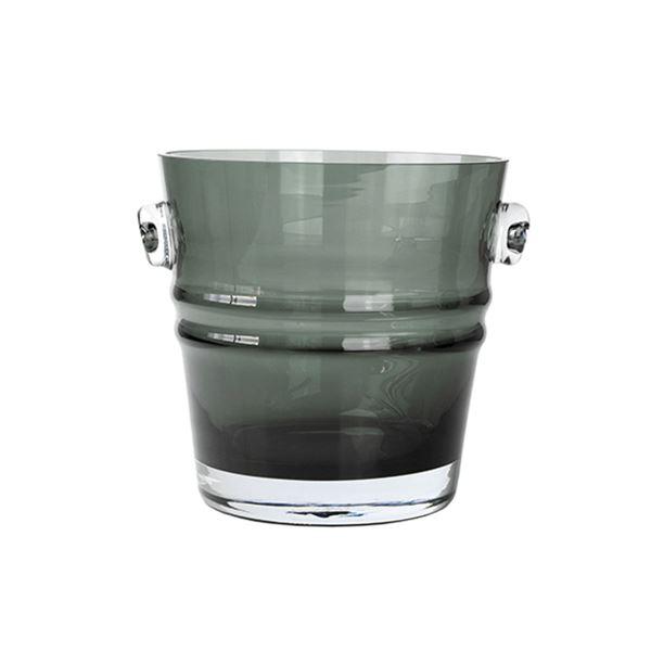 Magnor The bucket lykt/vase 16 cm grå 