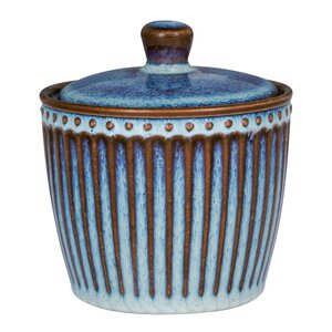 GreenGate Everyday Alice sukkerskål 12 cl oyster blue