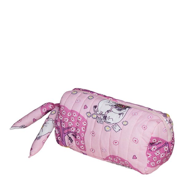 MoominArabia Mummi toalettmappe 12x30x17 cm Kjærester rosa