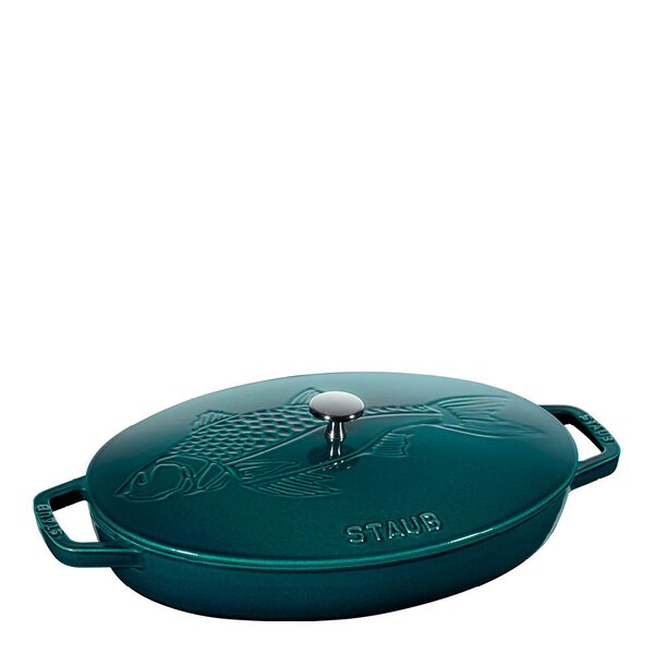 Staub La Cocotte ovalt gryte med lokk 32 cm 2,8L la mer