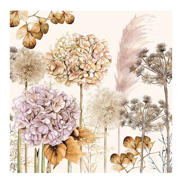 Ambiente Serviett 16,5x16,5 cm Dried Flowers
