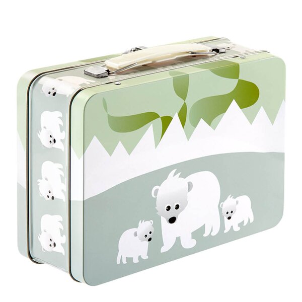 Blafre Polar koffertboks 8x16x19 cm lys blå