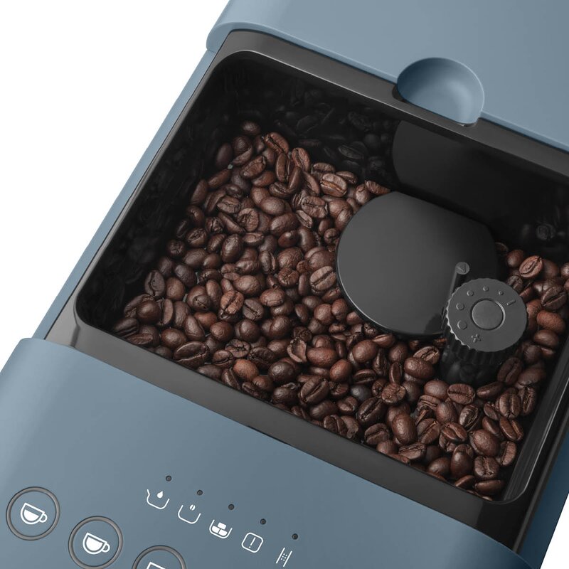 SMEG Kaffemaskin BCC13 1,4L storm blue