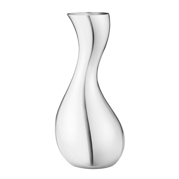 Georg Jensen Cobra vase liten 17 cm stål
