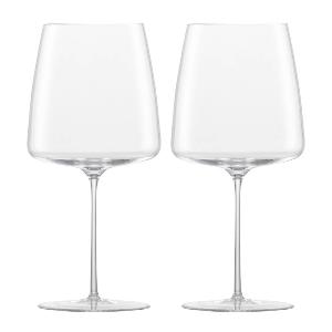 Zwiesel Glas Simplify rødvinsglass 2 stk 74 cl klar