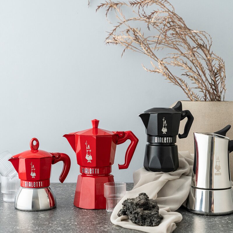 Bialetti Brikka Exclusive espressokanne 2- kopper 10 cl svart