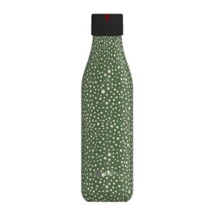 Les Artistes Bottle Up Design termoflaske 0,5L grønn/hvit