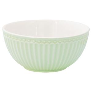 GreenGate Everyday Alice skål 45 cl pale green