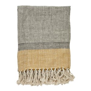 Lene Bjerre Ana pledd 170x130 cm grå