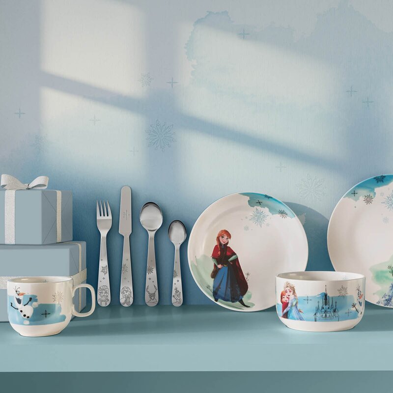 Villeroy & Boch Kiddy Disney barnebestikk 4 deler Frozen