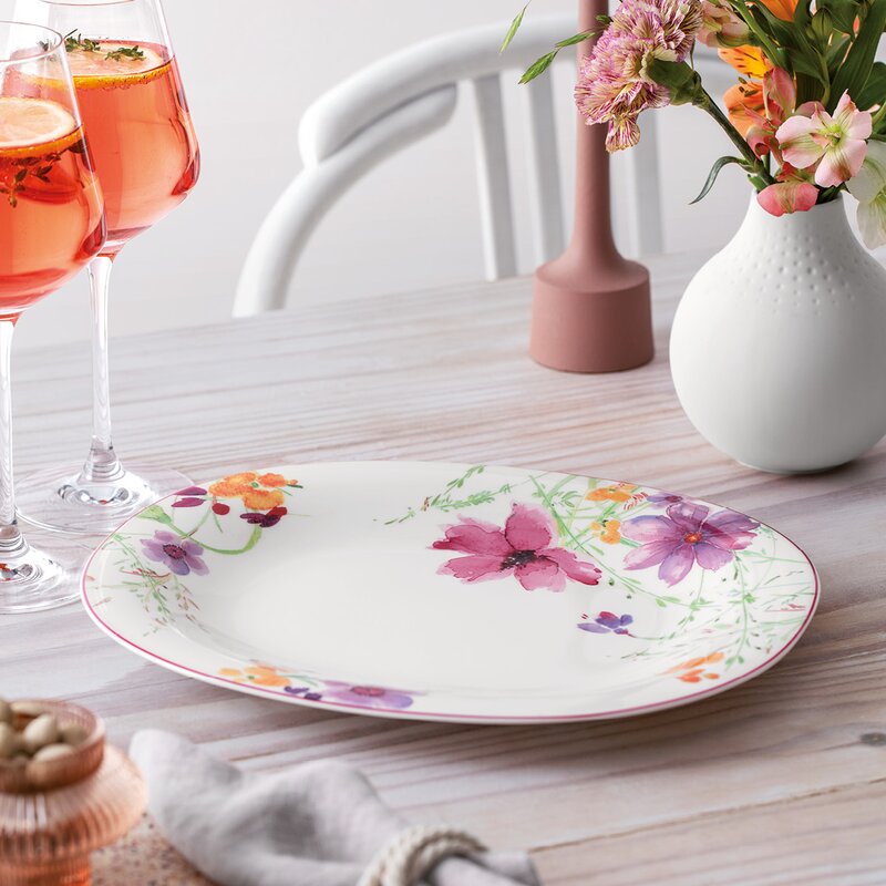 Villeroy & Boch Mariefleur Basic oval tallerken 29x25 cm
