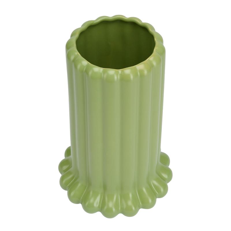 Design Letters Tubular vase 24 cm grønn