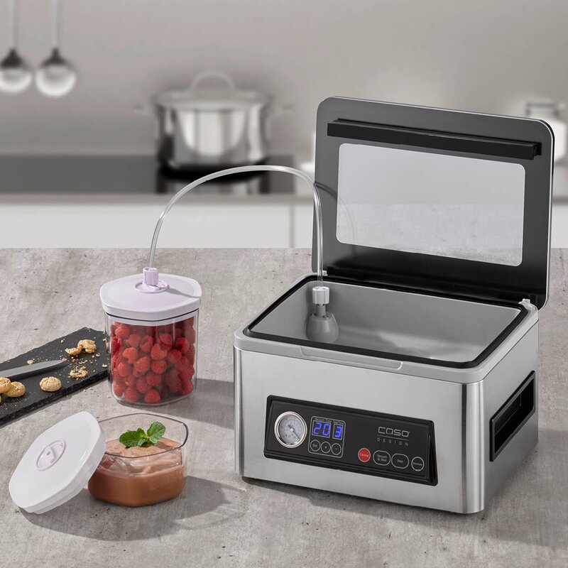 Caso VacuChef 50 kammer vakuummaskin sølv/svart