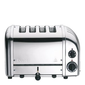 Dualit Classic brødrister 4 skiver rustfri