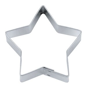 Städter Kakeform stjerne femtakket 6 cm