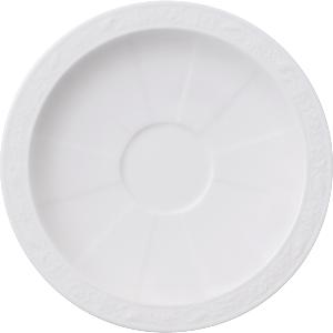 Villeroy & Boch White Pearl skål til espressokopp 13 cm