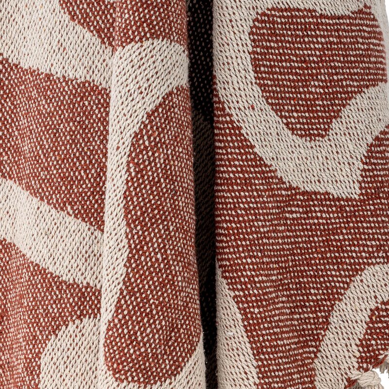 Bloomingville Pledd Salobre 160x130 cm brun