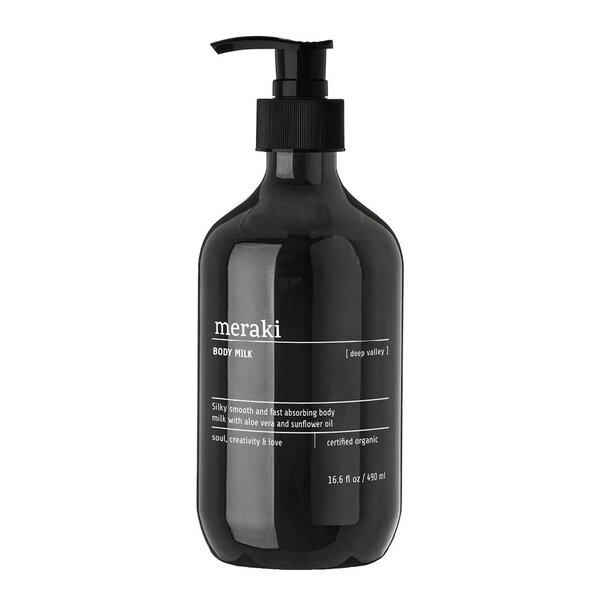 Meraki Body milk fuktighetskrem 490 ml deep valley
