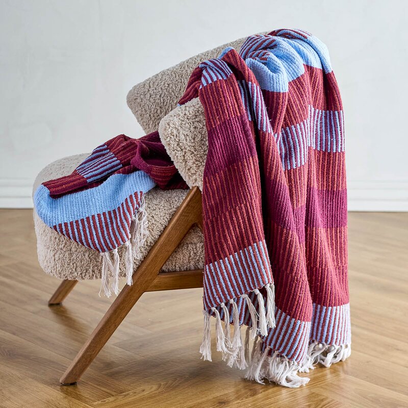 Creative Collection Isnel pledd 160x130 cm flerfarget
