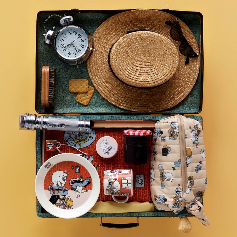 MoominArabia Mummi toalettmappe 12x30x17 cm Ferieklar