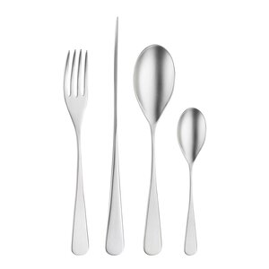 Pintinox Audrey bestikksett 24 deler stål matt