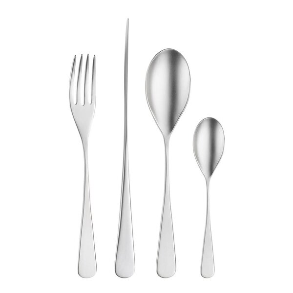 Pintinox Audrey bestikksett 24 deler stål matt