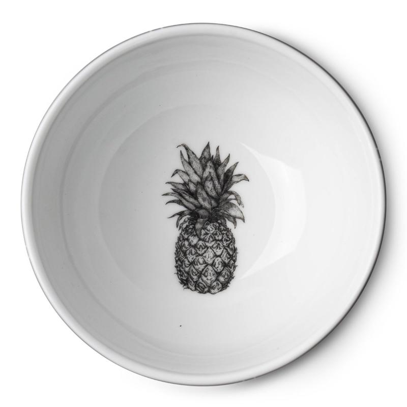 Magnor Voyage bolle liten 10 cm hvit/svart