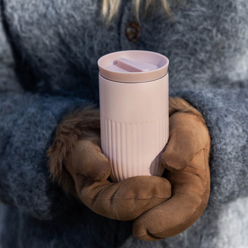 Sagaform Tova termoskopp 32 cl rosa